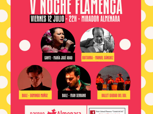 V Noche Flamenca “ Parque Almenara” 2024 Cante, música y baile.